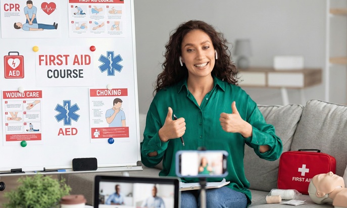 EYFS compliant first aid training provider